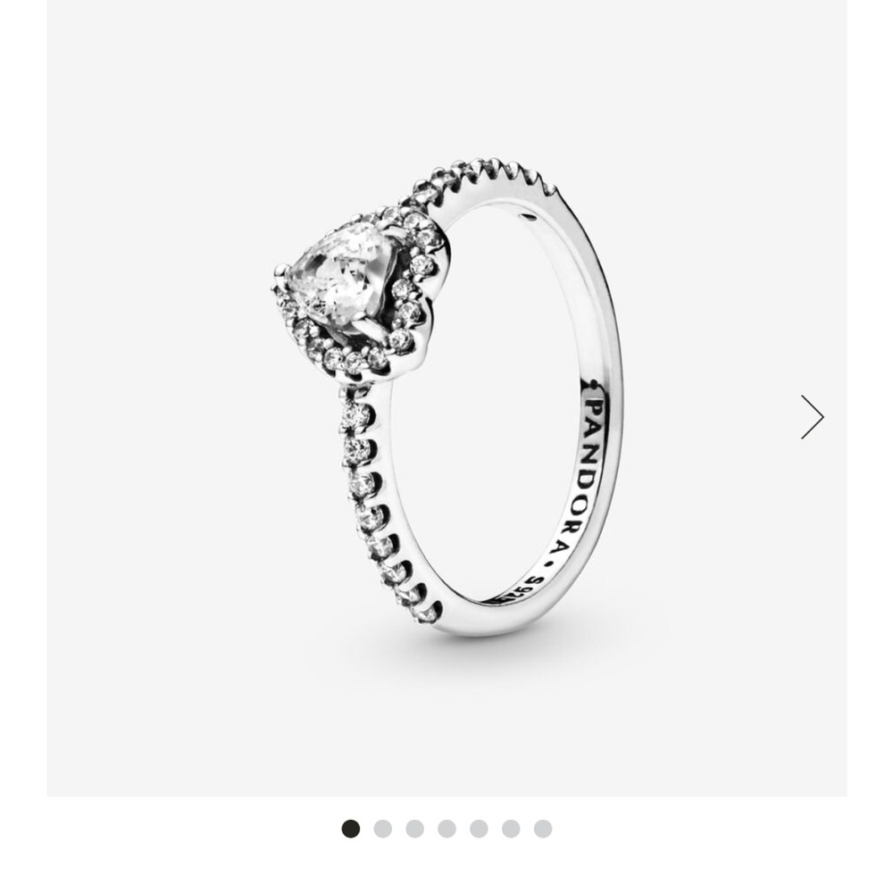 Elevated Heart Ring - Picture 3 of 4